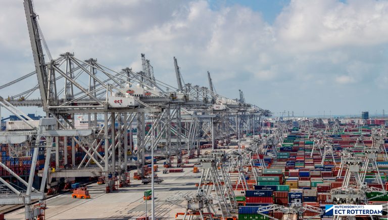 Delta kade (Photo: Hutchison Ports ECT Rotterdam)