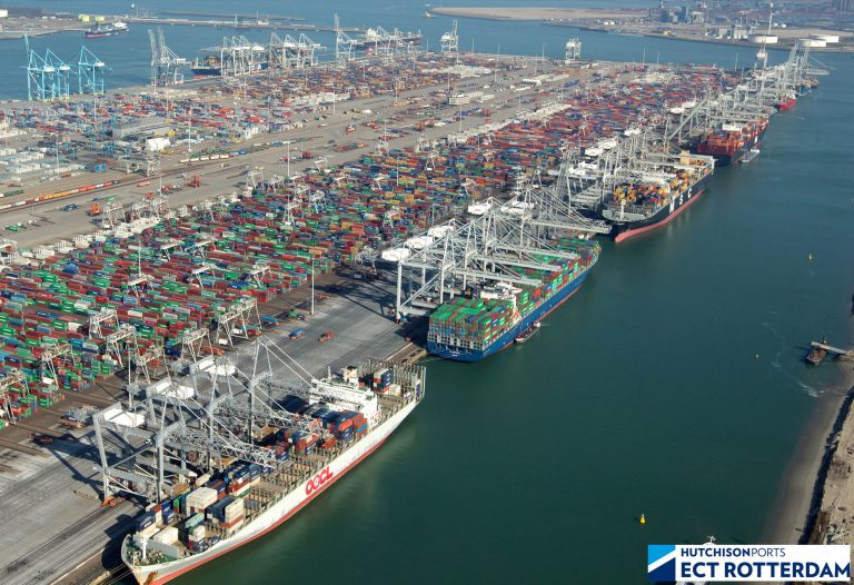 Aeroview Delta Terminal (Photo: Hutchison Ports ECT Rotterdam)