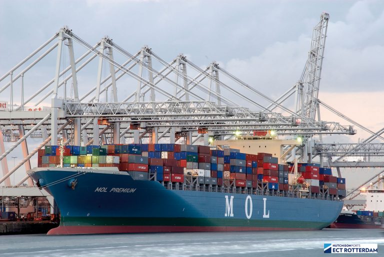 The Mol Premium (IMO: 9444261) is a Container Ship that was built in 2008 and is sailing under the flag of Panama. Her length overall (LOA) is 293.18 meters and her width is 40 meters. Capacity: 6350 TEU.